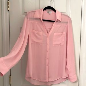 Express Satin Portofino Shirt (M)